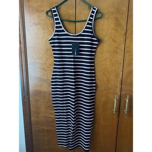 NEW Striped MIDI Dress